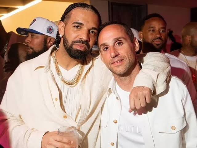 Drake and michael at the all white party
