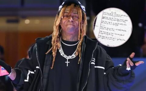 Lil Wayne lyric book